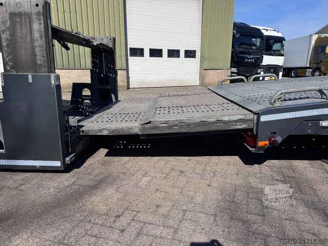 автомобиль-фургон для перевозки автомобилей DAF CF 450 4X2 TIJHOF COMBI 2022  LIER