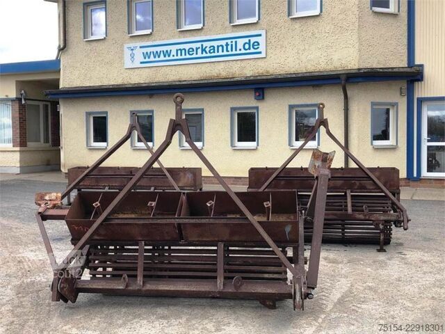  Fortschritt Klutenwalzen 3er Zug Gitterwalzen