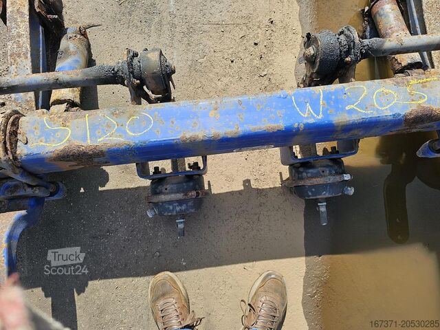 Achse BPW HSF 9010 ECO-P | TRAILER AXLE SINGLE TIRES \ DR...