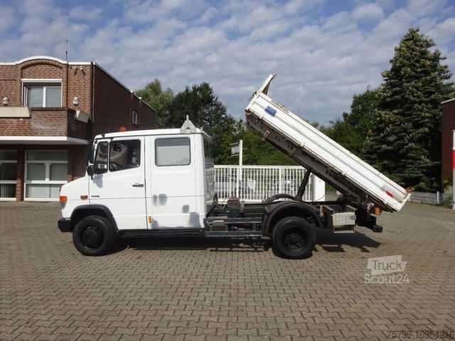 Three-way tipper van MERCEDES-BENZ 816D Doppelkabine MEILLER 3Skipper