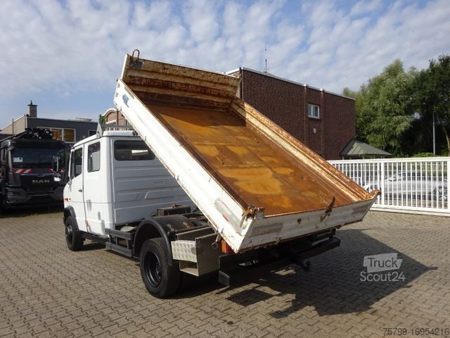 Three-way tipper van MERCEDES-BENZ 816D Doppelkabine MEILLER 3Skipper