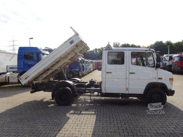 Three-way tipper van MERCEDES-BENZ 816D Doppelkabine MEILLER 3Skipper