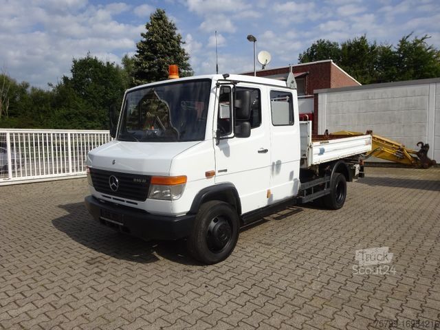 Three-way tipper van MERCEDES-BENZ 816D Doppelkabine MEILLER 3Skipper