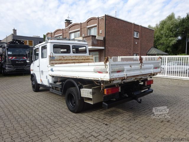 Three-way tipper van MERCEDES-BENZ 816D Doppelkabine MEILLER 3Skipper