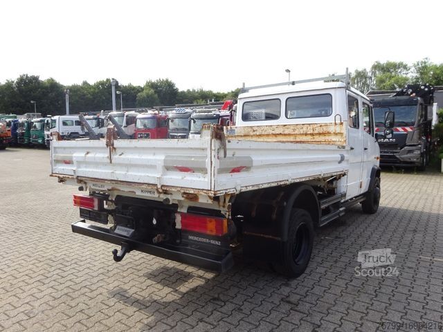 Three-way tipper van MERCEDES-BENZ 816D Doppelkabine MEILLER 3Skipper