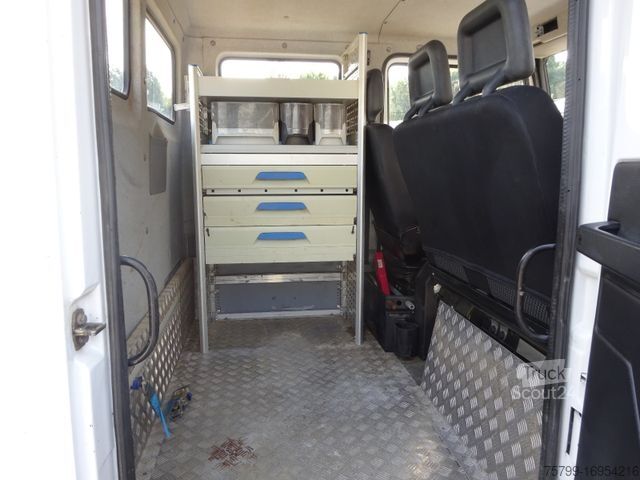 Three-way tipper van MERCEDES-BENZ 816D Doppelkabine MEILLER 3Skipper
