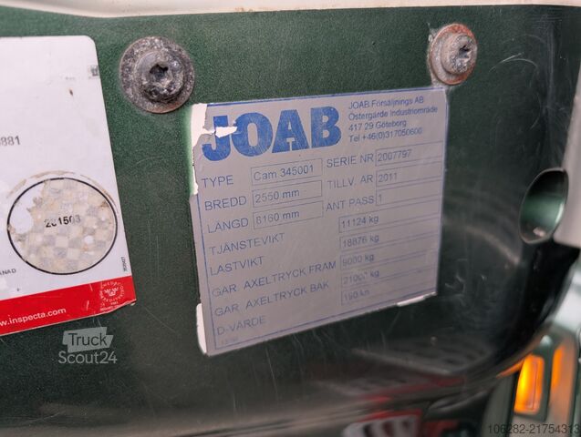 Kroghejselastbil Volvo FH500 6x4 JOAB Cameleont Luft/Luft