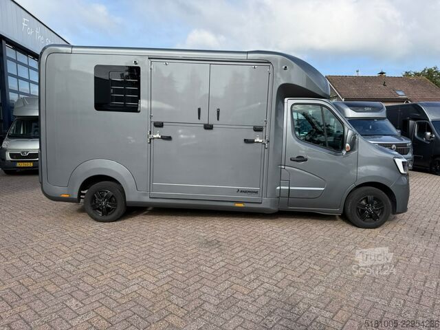  Renault Master Automaat Paardenwagen hengsten uitvoerin...