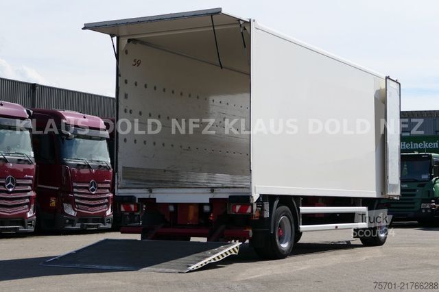 Box trailer SPIER AGL 290 Koffer 47m³ Durchladeeinrichtung LBW