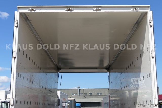 Box trailer SPIER AGL 290 Koffer 47m³ Durchladeeinrichtung LBW