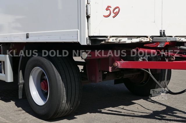 Box trailer SPIER AGL 290 Koffer 47m³ Durchladeeinrichtung LBW