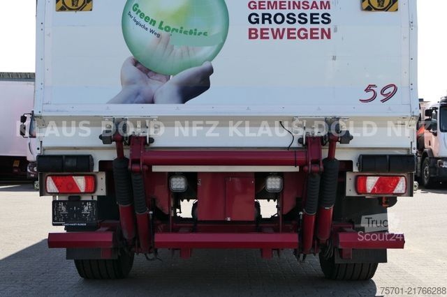 Box trailer SPIER AGL 290 Koffer 47m³ Durchladeeinrichtung LBW