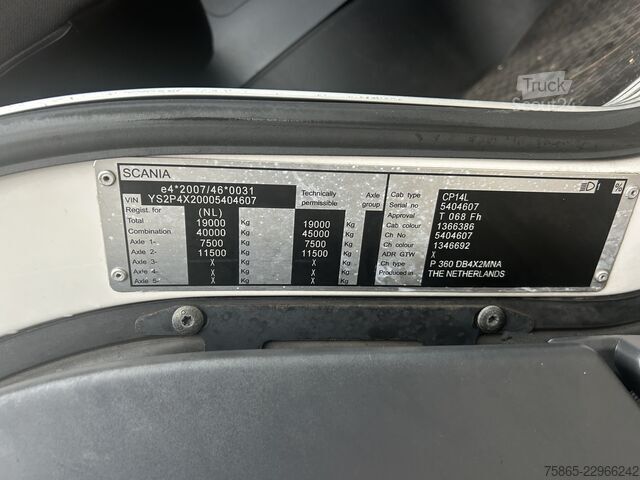 Hűtött/fagyasztott szállítás Scania P360 / 715 dkm / Reefer -50 gr DuoTemp / Frigo ...