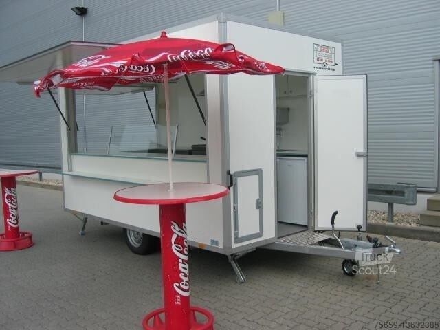 Trailor Imbiss Station Grill Verkaufsanhänger Friteuse Neu Food Trucks