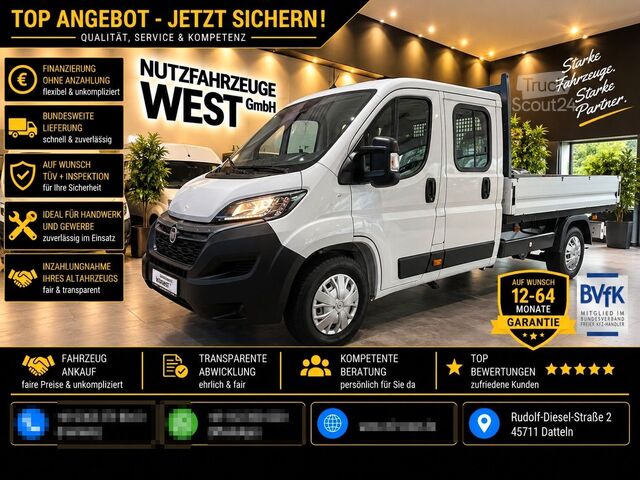 Пікап-фургон Citroën Jumper Doka Pritsche 7-Sitzer*AHK*Garantie