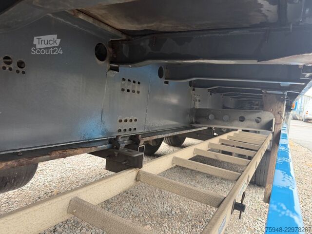 Auflieger mit offener Pritsche WEB-TRAILER 3-Achs.Alcoa.Lenkachse.Liftachse.Stahltransporte