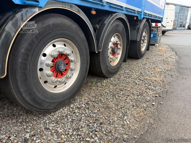 Auflieger mit offener Pritsche WEB-TRAILER 3-Achs.Alcoa.Lenkachse.Liftachse.Stahltransporte