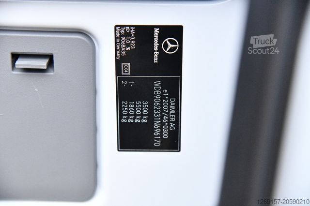 Pick-up dodávka MERCEDES-BENZ Sprinter 314 CDI Pritsche/DoKa RWD L2 Tempomat