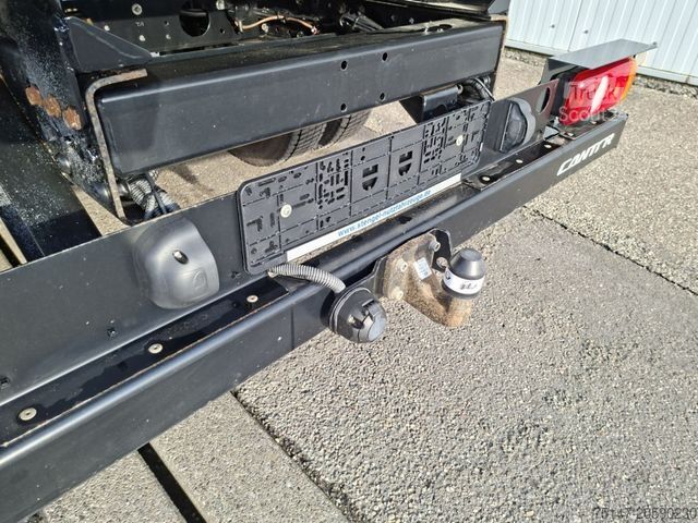 Üç yönlü damperli kamyonet FUSO Canter 7C18 Meiller Kipper + Kran mit Greifer