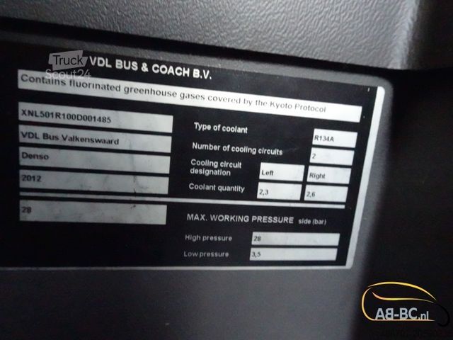 Távolsági autóbusz VDL Futura FHD2 139-460 63 Sitze EURO 5