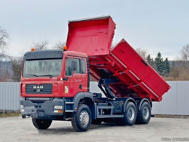 Camion benne MAN TGA 33.350 * BORDMATIC *6x4 * TOPZUSTAND