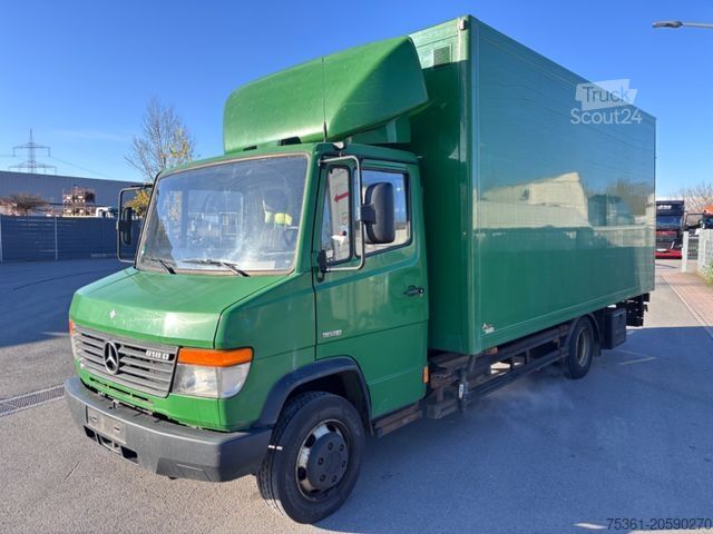 Furgoneta caja MERCEDES-BENZ Vario 818 D Koffer mit LBW Klima E5 Motorbremse