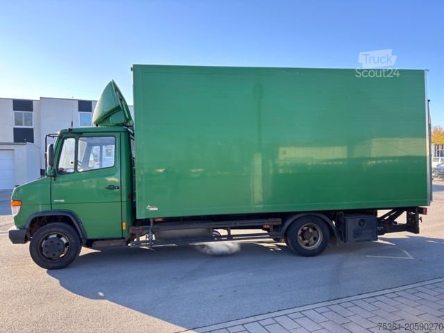 Furgoneta caja MERCEDES-BENZ Vario 818 D Koffer mit LBW Klima E5 Motorbremse