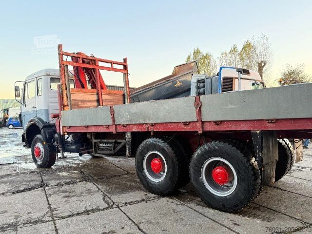 Pašizgāzējs kravas automašīna MERCEDES-BENZ SK 2635 V8 6X6 Chassis Spring/spring ZF Man Gear