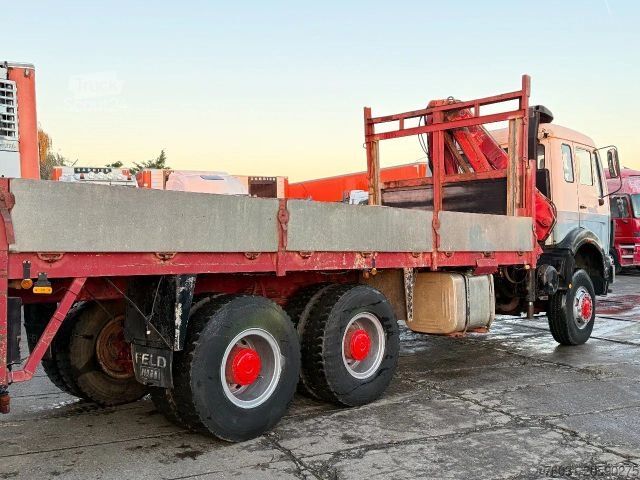 Pašizgāzējs kravas automašīna MERCEDES-BENZ SK 2635 V8 6X6 Chassis Spring/spring ZF Man Gear