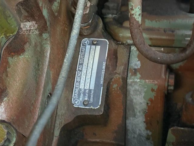 Vrachtauto met open laadbak MERCEDES-BENZ SK 2635 V8 6X6 Chassis Spring/spring ZF Man Gear