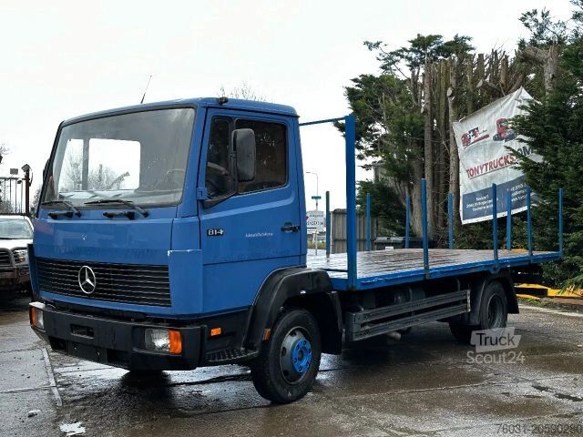 Automobilis ar plakanu platformu MERCEDES-BENZ SK 814 4X2 Platform Spring/Spring German truck