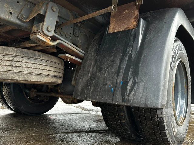 Vrachtauto met open laadbak MERCEDES-BENZ SK 814 4X2 Platform Spring/Spring German truck