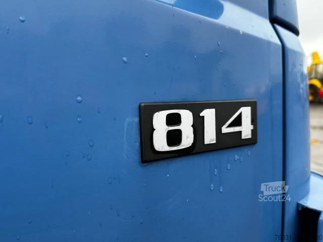 Automobilis ar plakanu platformu MERCEDES-BENZ SK 814 4X2 Platform Spring/Spring German truck
