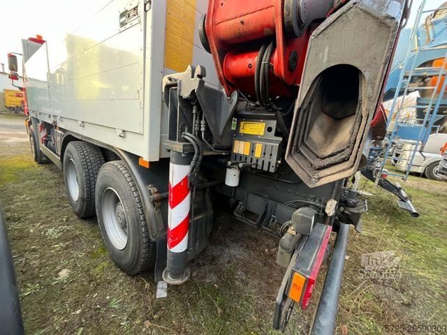 Platforminis sunkvežimis MERCEDES-BENZ Actros 2640 6x4 Pritsche Heckkran PK 27.000 Kran