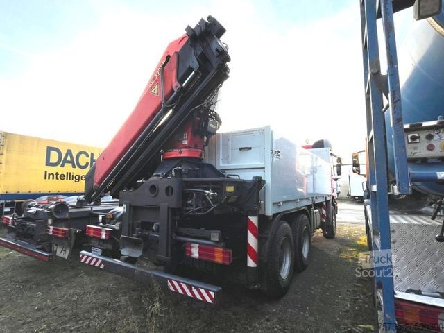 Platforminis sunkvežimis MERCEDES-BENZ Actros 2640 6x4 Pritsche Heckkran PK 27.000 Kran