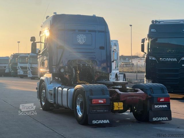 Standard dragbil SCANIA R410 * KIPPHYDRAULIK * ALCOA * 2X TANK *RETARDER