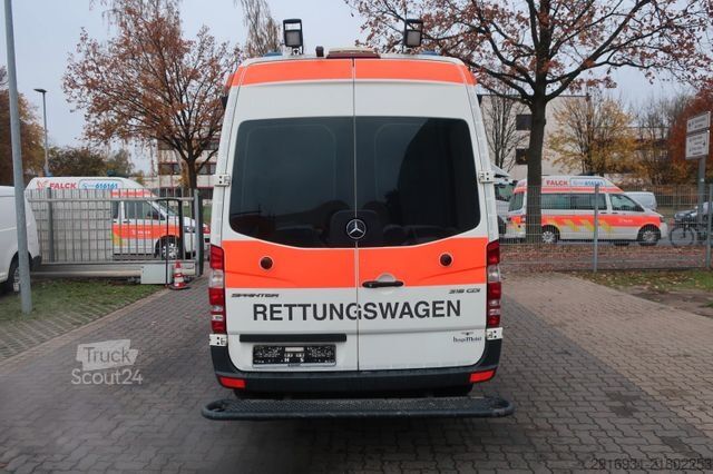 شاحنة إطفاء MERCEDES-BENZ Sprinter 316CDI KTW 1.Hand / Automatik / FN:126
