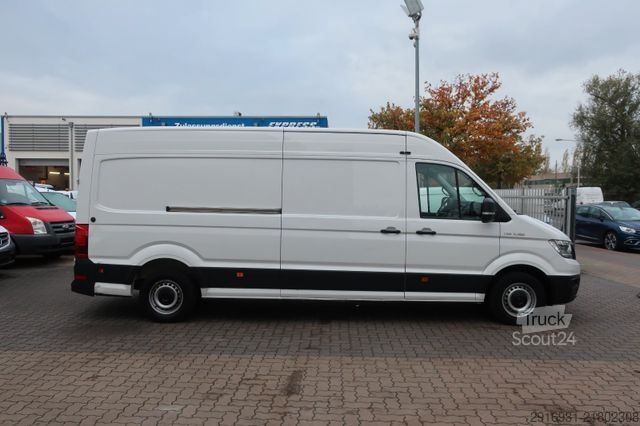 Šaldytuvo kėbulo furgonas MAN TGE 3.180 1.Hand / Kühlkastenwagen Maxi / FN:166