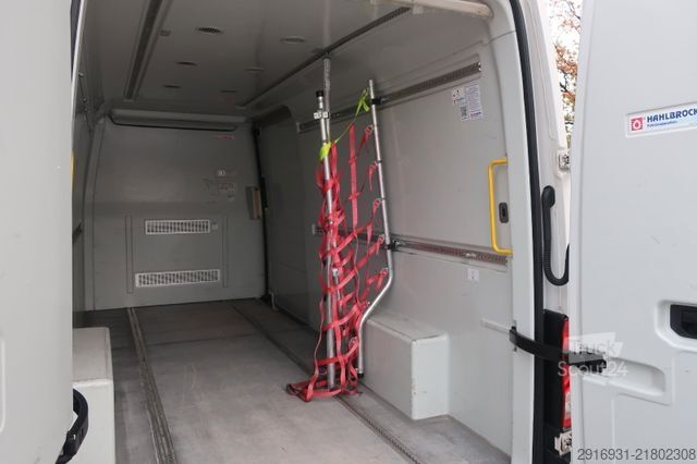 Šaldytuvo kėbulo furgonas MAN TGE 3.180 1.Hand / Kühlkastenwagen Maxi / FN:166