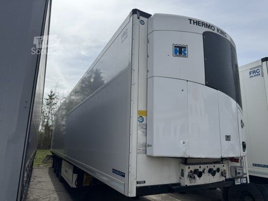Хладилен полуремарке KRONE 3-ACHS KüHLAUFLIEGER, THERMO KING, DOPPELSTOCK, BLUMENBREITE MIETAUF MöGLICH
