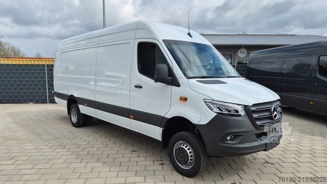 Furgoneta de caja alta MERCEDES-BENZ Sprinter III Kasten  519 CDI RWD 4x 4 Allrad
