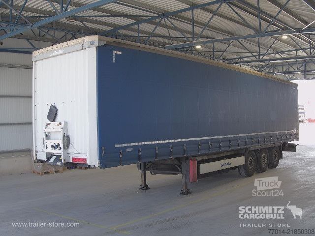 Öppen semitrailer med kapell Krone Curtainsider Standard