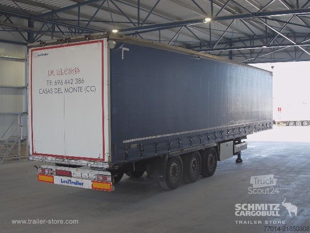 Öppen semitrailer med kapell Krone Curtainsider Standard
