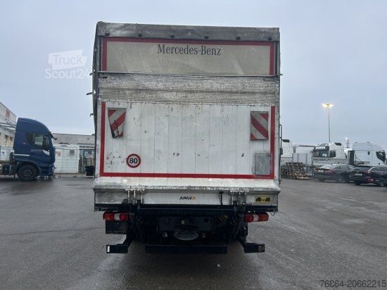 LKW mit Pritsche & Plane MERCEDES-BENZ ATEGO 1524 PLANE, AUTOMATIK, E6, LBW