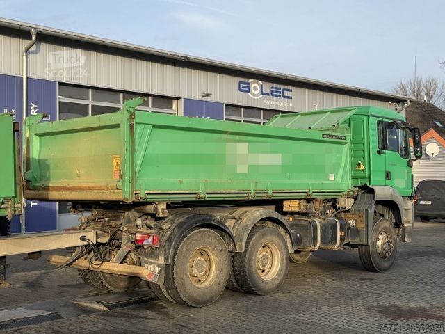 Pašizgāzējs MAN TGS 26.400 6x6 EURO5 WYWROTKA TRÓJSTRONNA