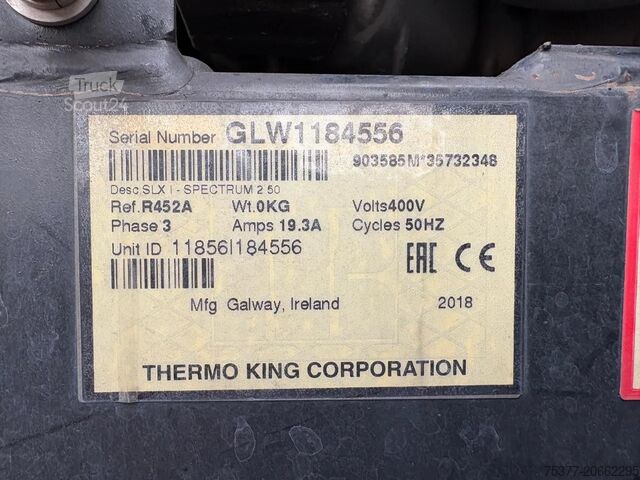 Kühl-/Tiefkühltransport Schmitz Cargobull Thermo King SLX , taillift LBW Disc Lift , 270 ...