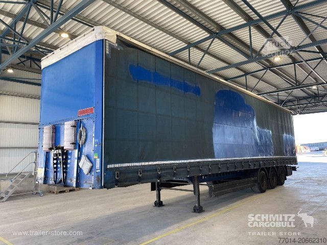 مقطورة نصفية مفتوحة مع قماش مشمع Berger Curtainsider Mega