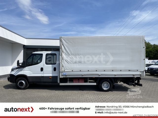 Verhollinen pakettiauto IVECO Daily 70C18H DoKa *Werkstatt* LBW+7-SITZE (5268)
