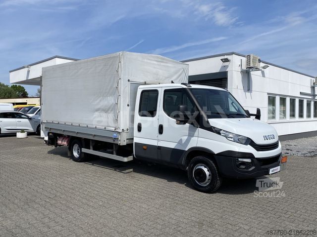 Tentinė furgonė IVECO Daily 70C18H DoKa *Werkstatt* LBW+7-SITZE (5268)