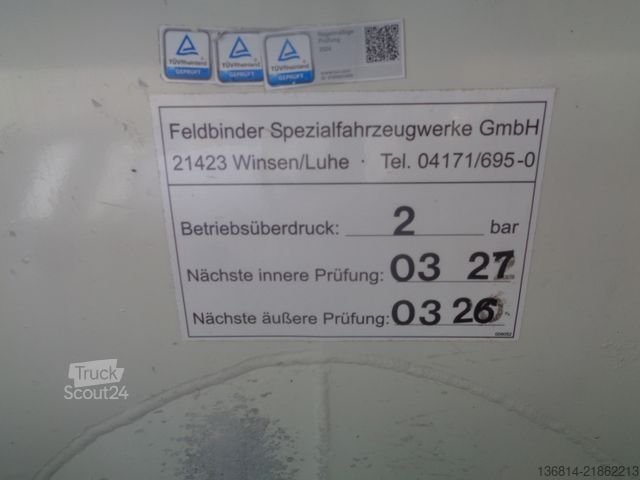 Speciální nákladní automobil VOLVO FH420 8x4 BB Spitzer Silo 23 cbm VEB EU5